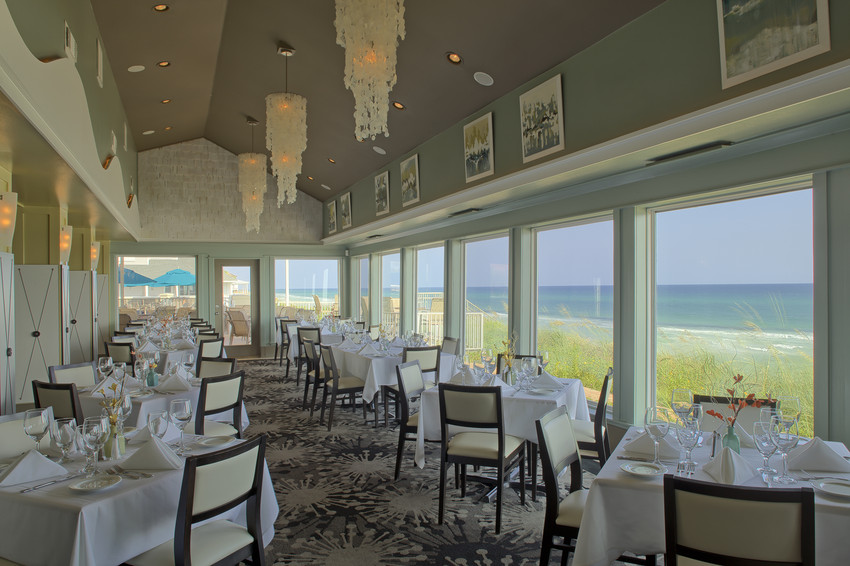 Scenic Beach View from Dining Room at Vue on 30a